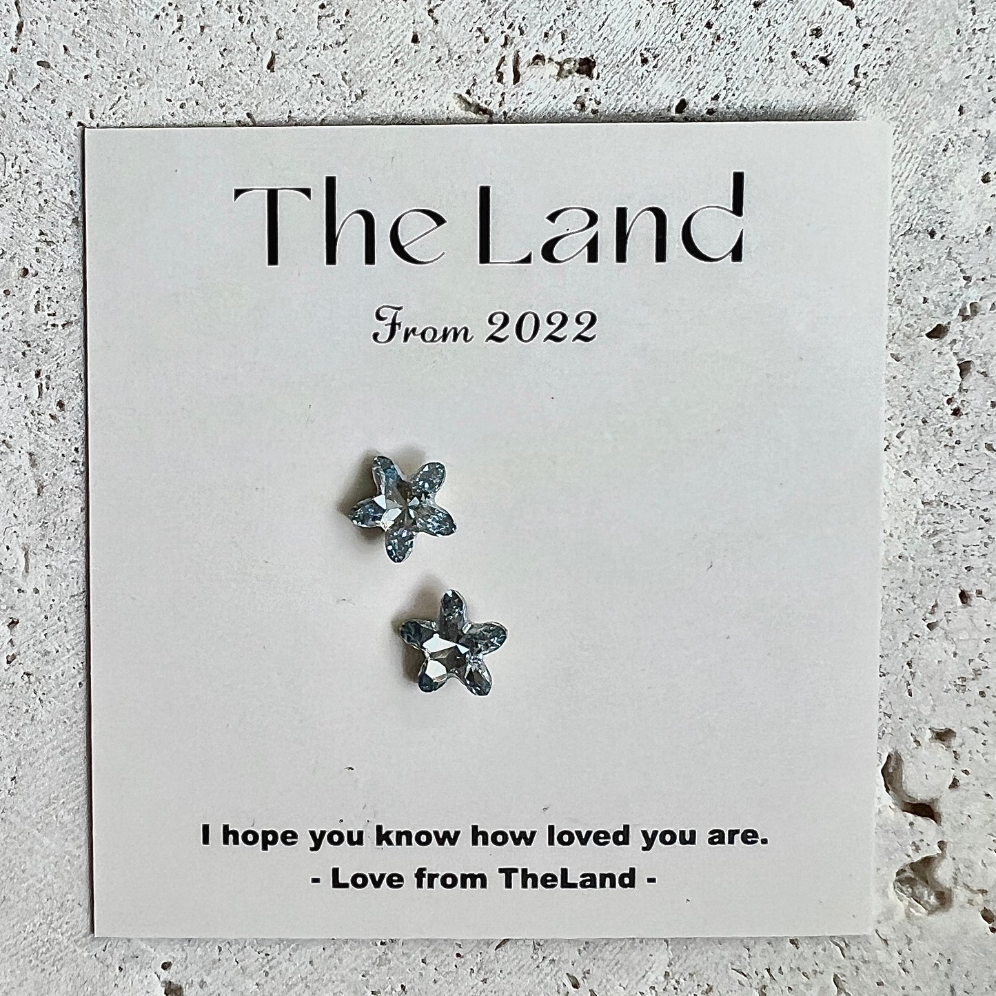 Star | Blue Shade Swarovski Crystal Studs | Mini Crystal Earrings